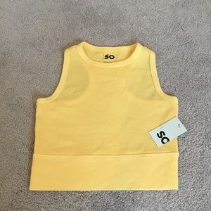 Yellow tank